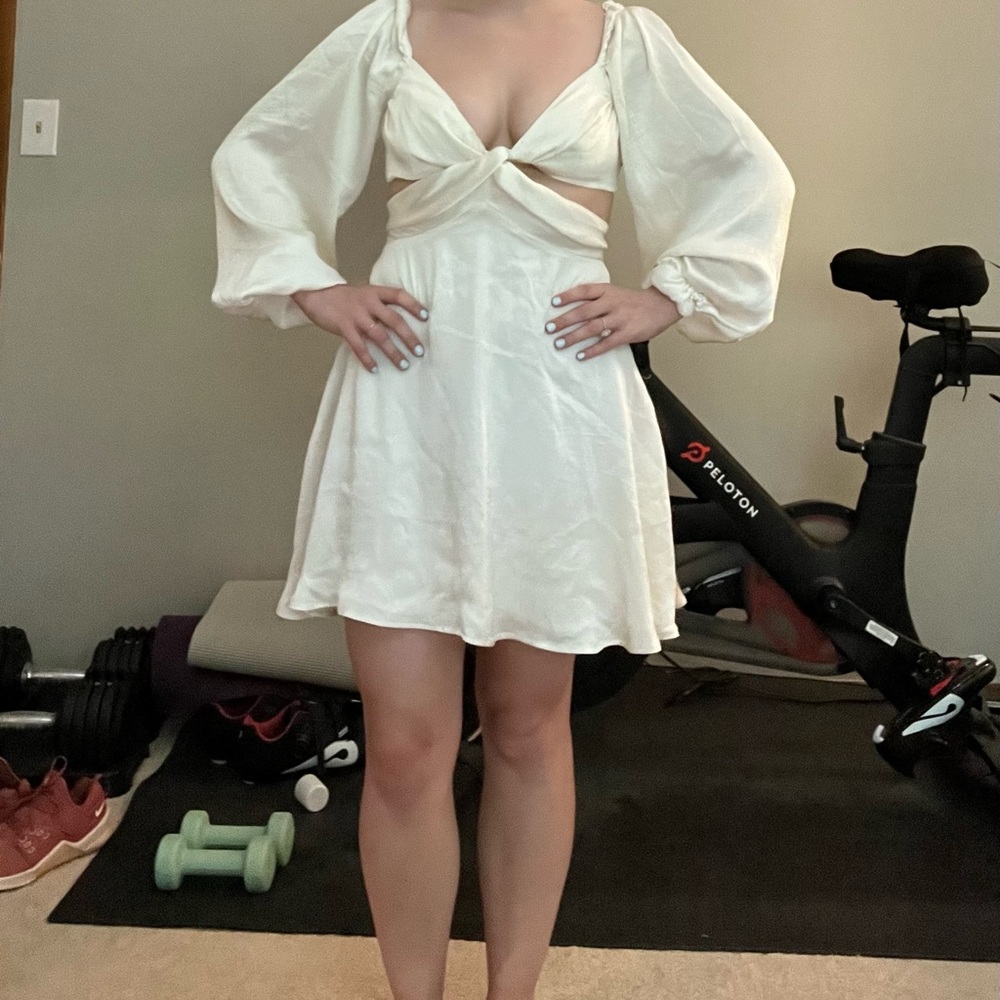 NWT free people XS Ivory dress